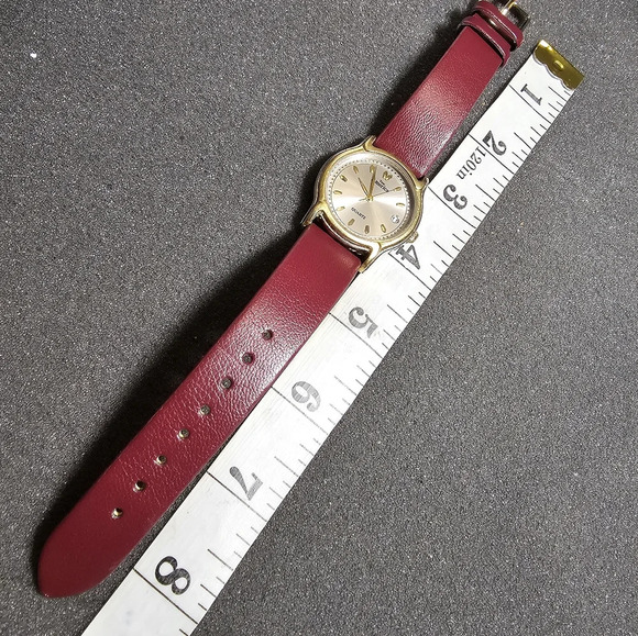 Vintage Time America Ladies Quartz Watch Silver/gold Tone Date Just Working show - Picture 2 of 9
